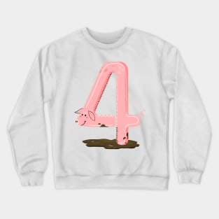 Pig four Crewneck Sweatshirt